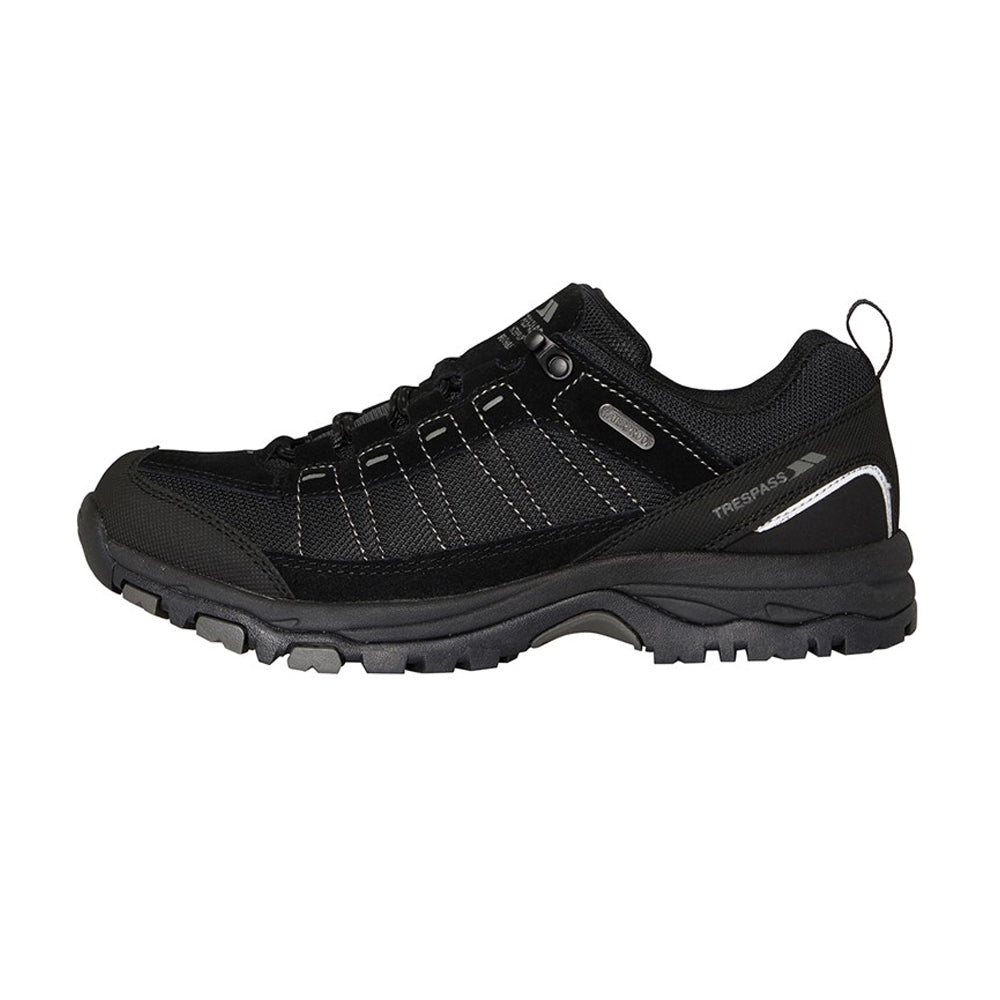Black - Back - Trespass Mens Scarp Technical Trainers