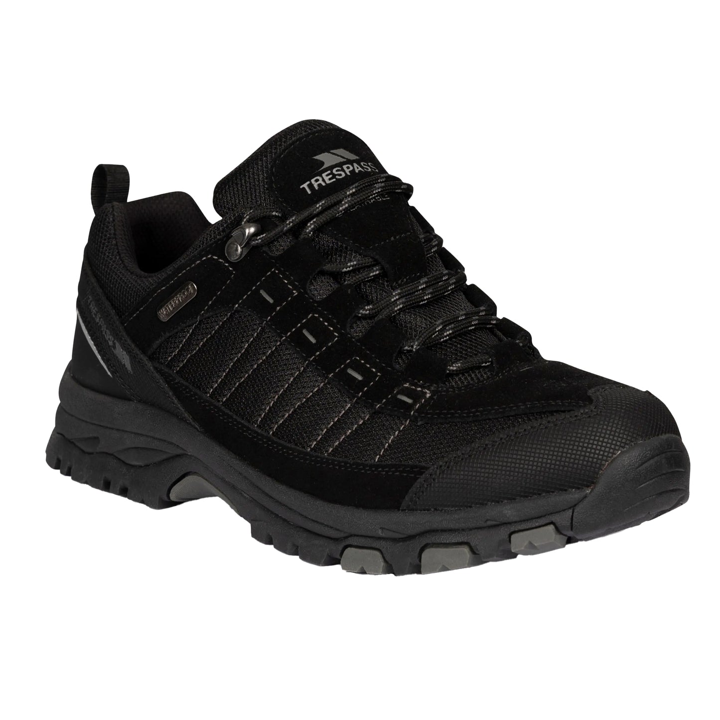 Black - Front - Trespass Mens Scarp Technical Trainers