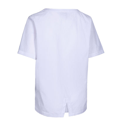 White - Back - Trespass Womens-Ladies Moffat Shirt