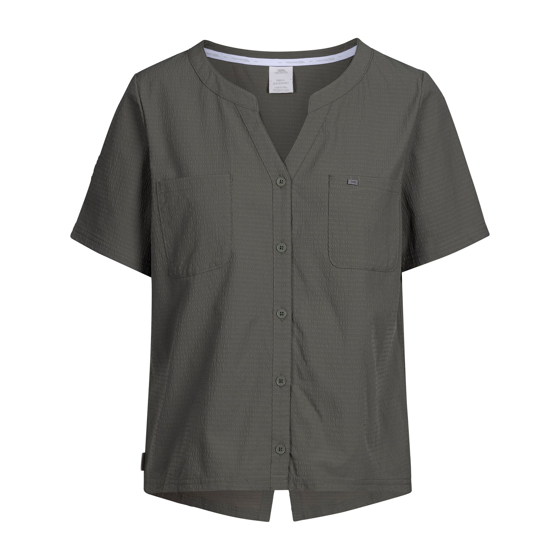 Herb - Front - Trespass Womens-Ladies Moffat Shirt