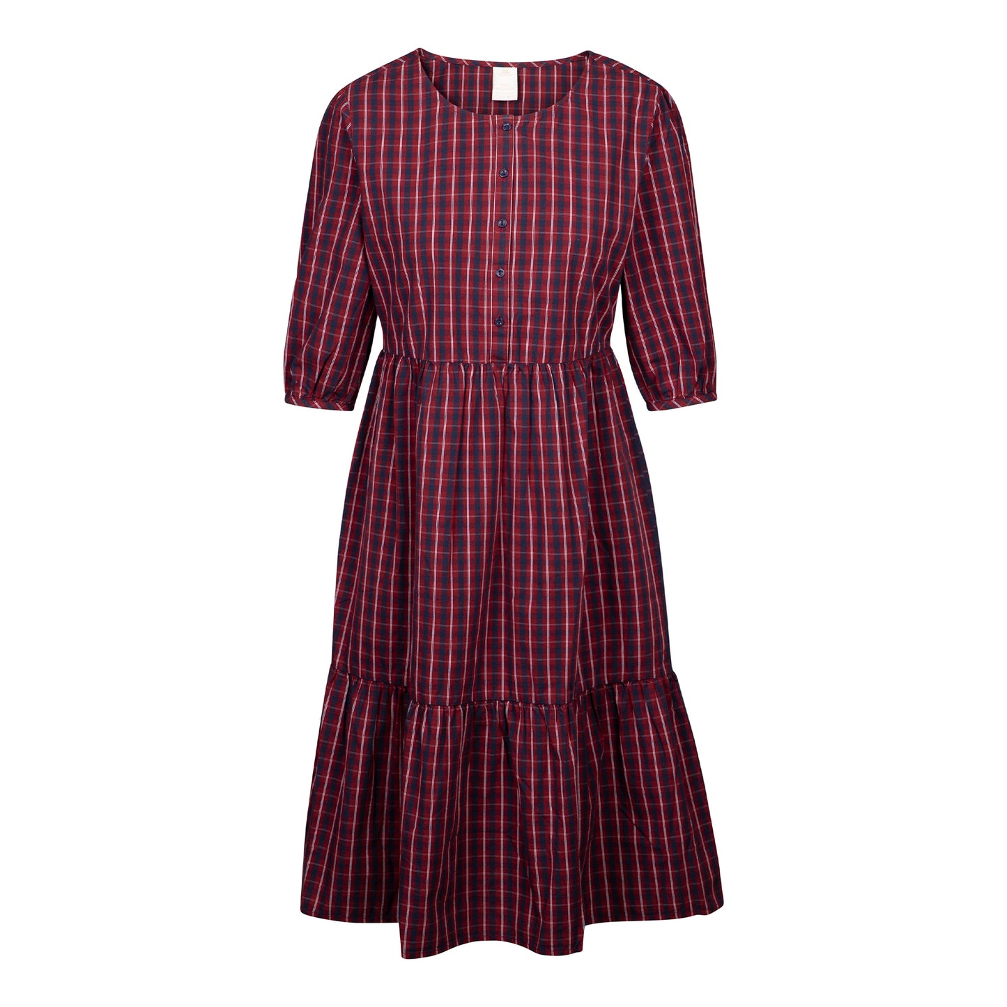 Dark Cherry - Front - Trespass Womens-Ladies Helen Casual Dress