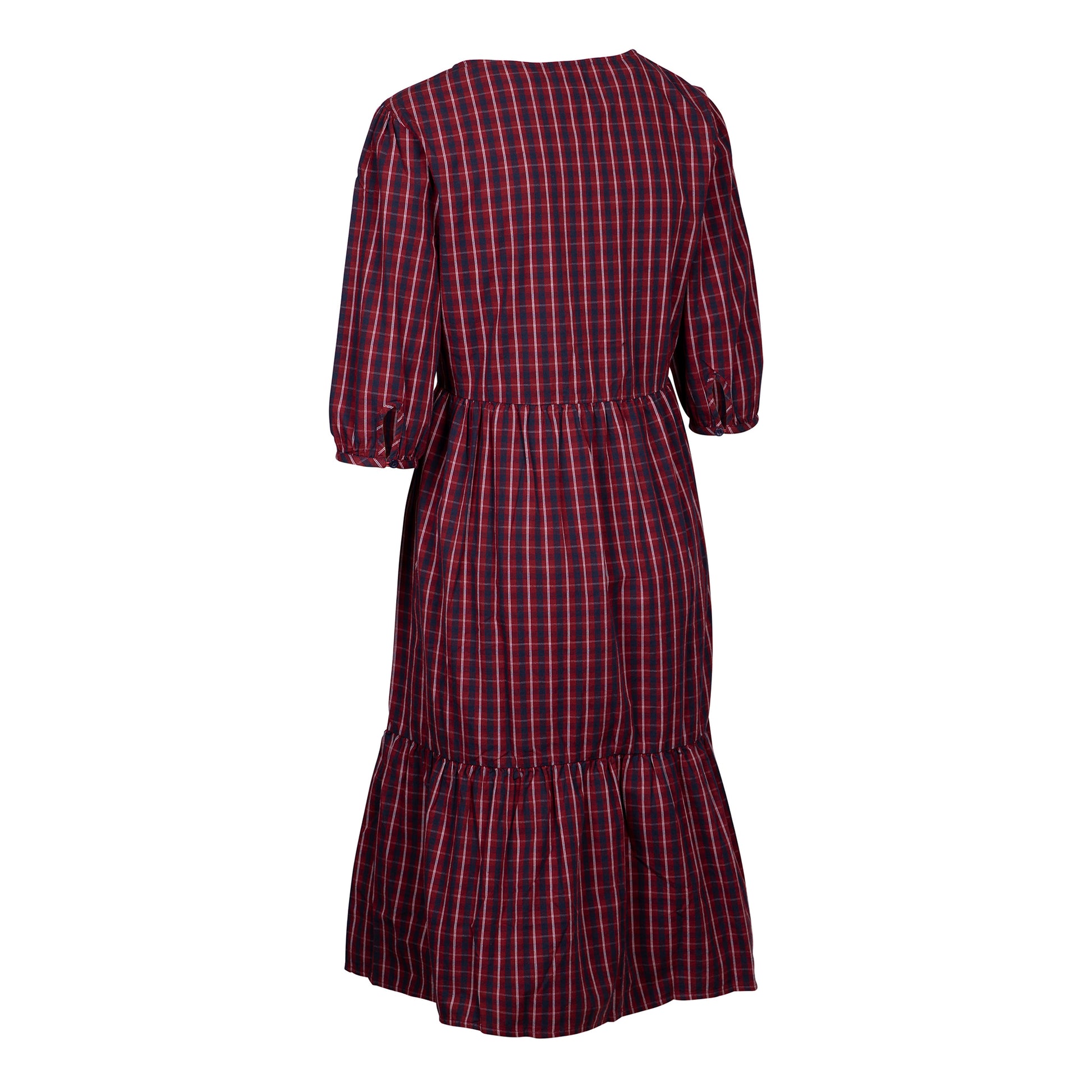 Dark Cherry - Back - Trespass Womens-Ladies Helen Casual Dress
