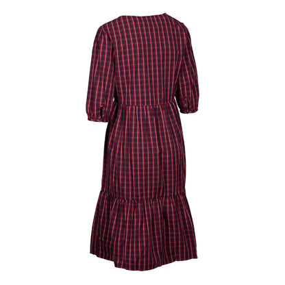 Dark Cherry - Back - Trespass Womens-Ladies Helen Casual Dress