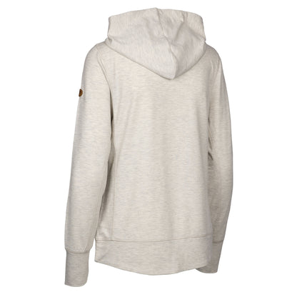 Cream Marl - Back - Trespass Womens-Ladies Zia Hoodie