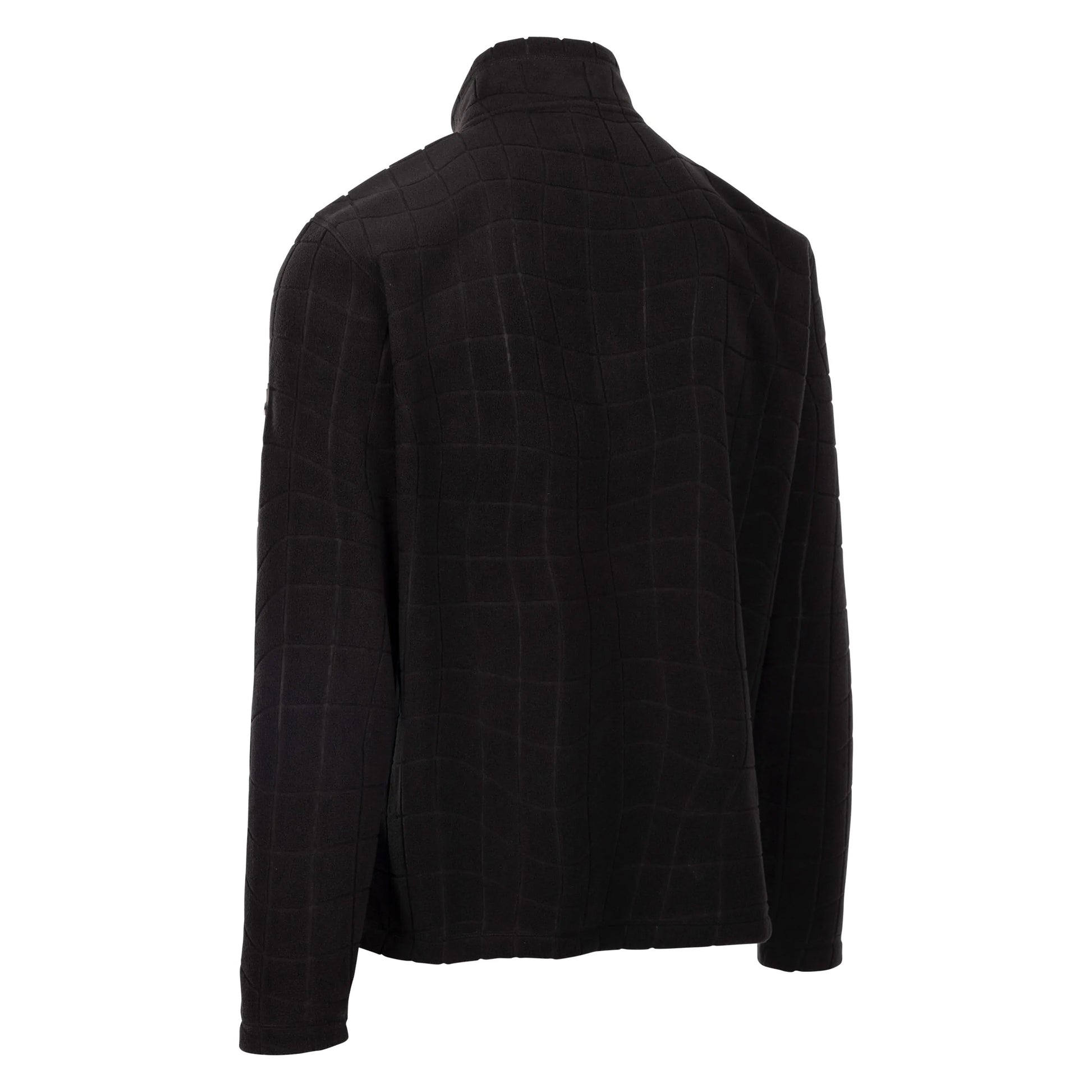 Black - Back - Trespass Mens Ellerton Fleece Jacket