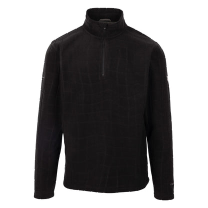 Black - Front - Trespass Mens Ellerton Fleece Jacket