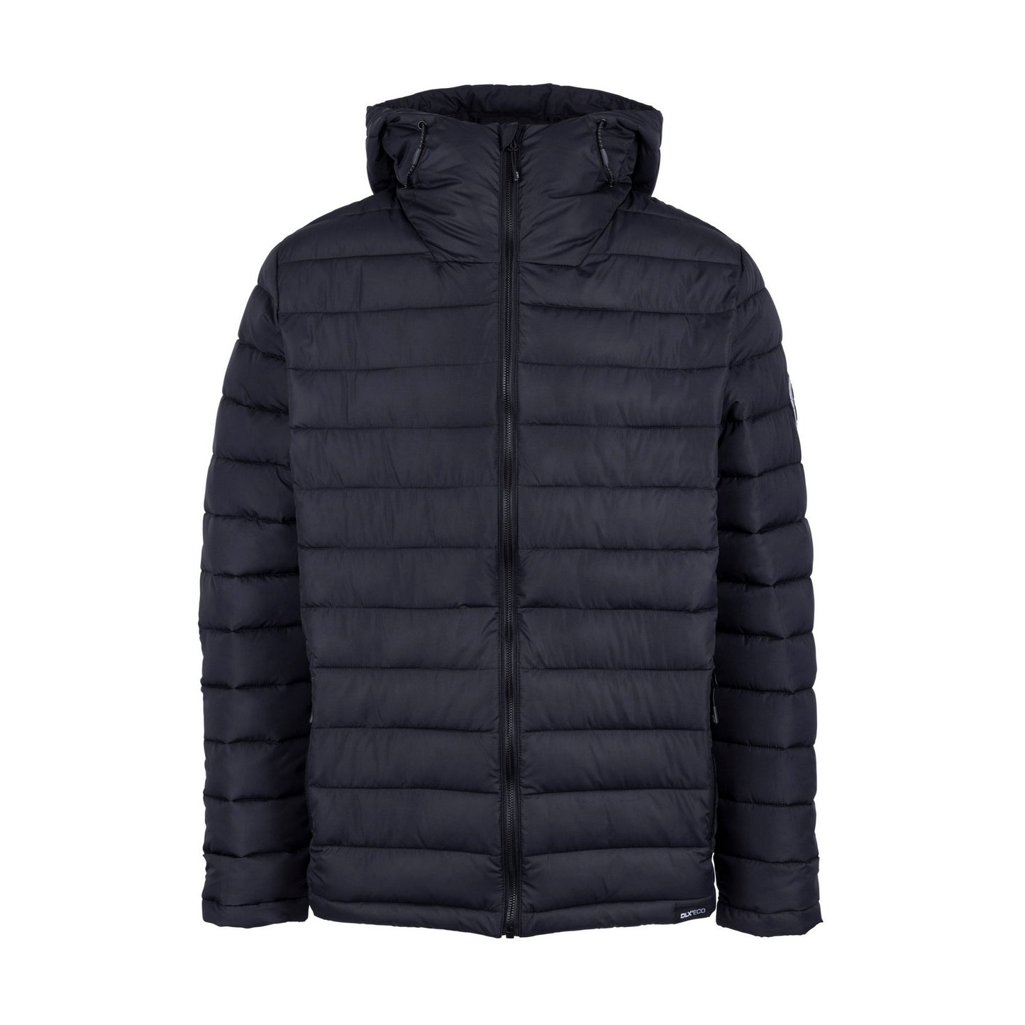 Black - Front - Trespass Mens Gerald DLX Eco Friendly Padded Jacket