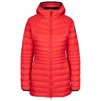 Red - Front - Trespass Womens-Ladies Hub Down Jacket