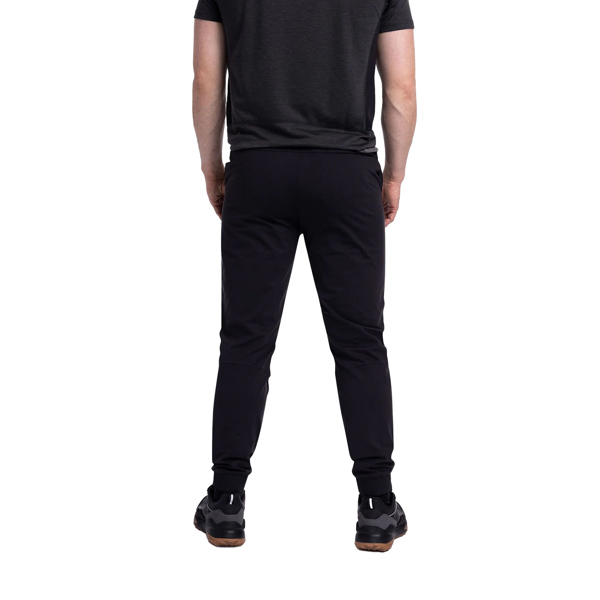 Black - Lifestyle - Trespass Mens Wessay TP50 Active Jogging Bottoms