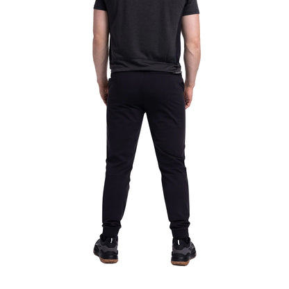 Black - Lifestyle - Trespass Mens Wessay TP50 Active Jogging Bottoms
