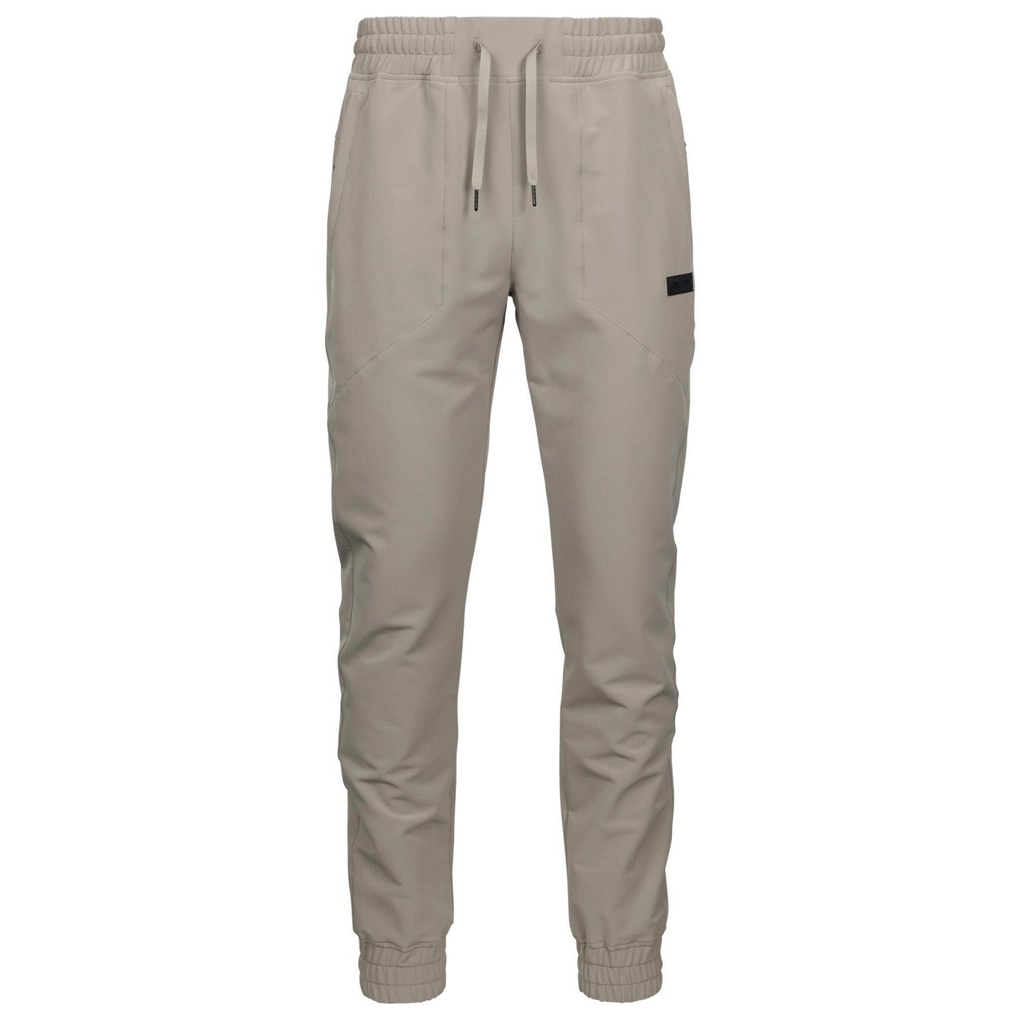 Oatmilk - Front - Trespass Mens Wessay TP50 Active Jogging Bottoms