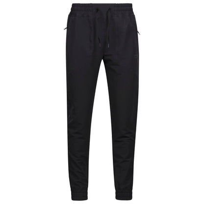 Black - Front - Trespass Mens Wessay TP50 Active Jogging Bottoms