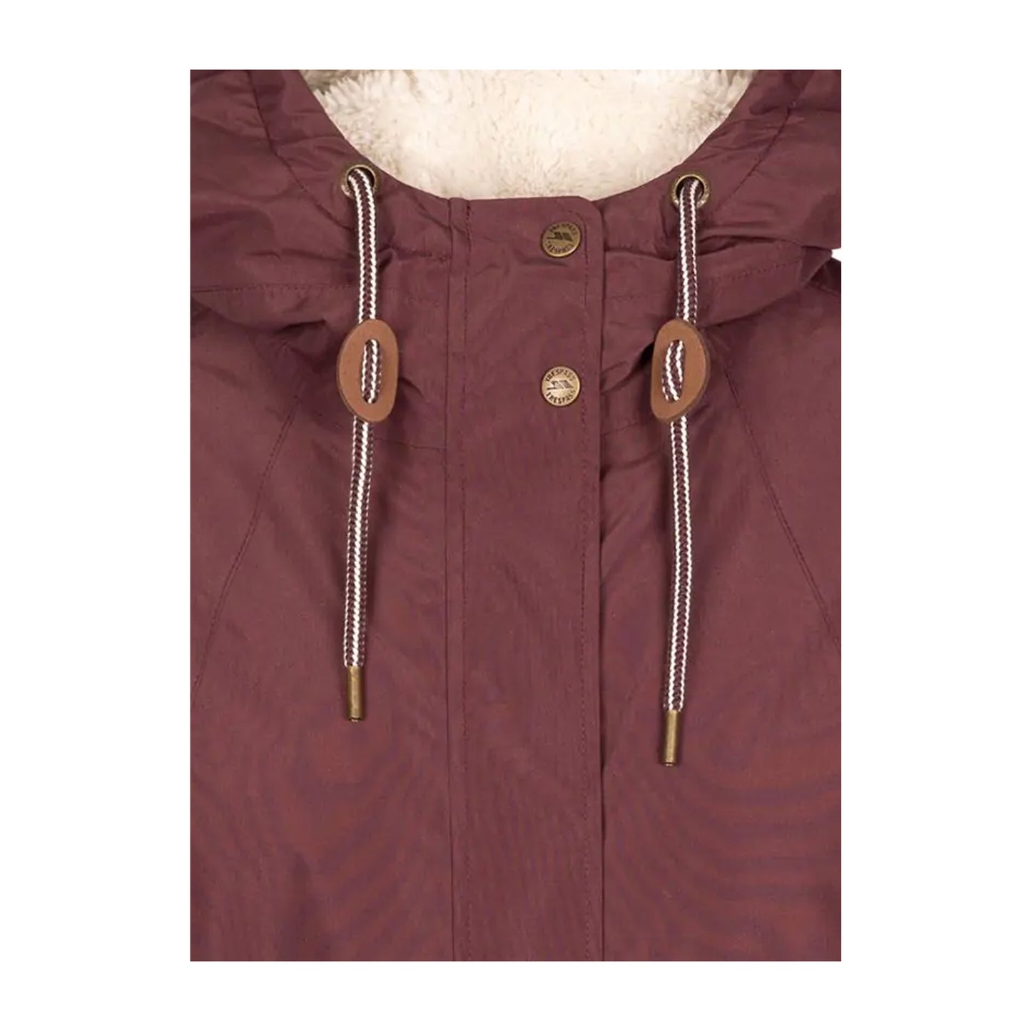 Mulberry - Side - Trespass Womens-Ladies Reminder TP50 Waterproof Jacket