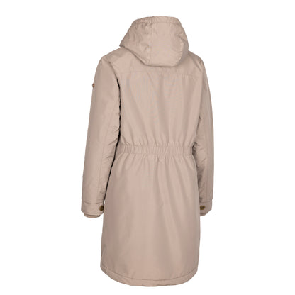 Vintage Khaki - Back - Trespass Womens-Ladies Reminder TP50 Waterproof Jacket