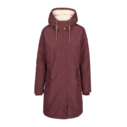 Mulberry - Front - Trespass Womens-Ladies Reminder TP50 Waterproof Jacket