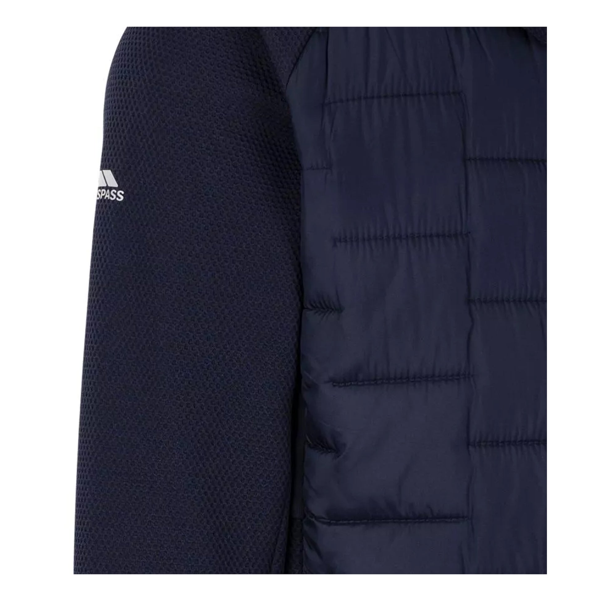 Navy - Lifestyle - Trespass Mens Heber Hybrid Hoodie