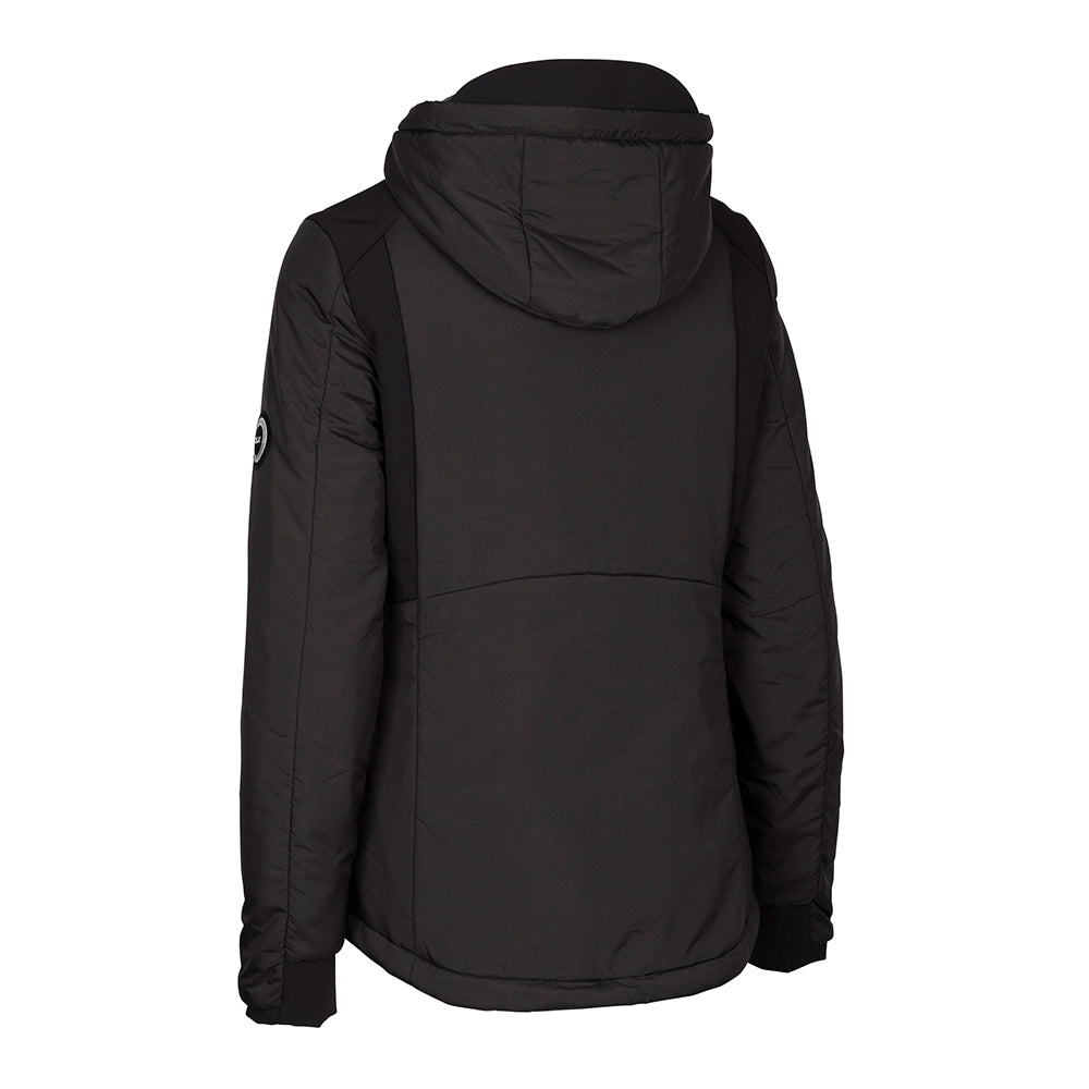 Black - Back - Trespass Womens-Ladies Courtney DLX Padded Jacket