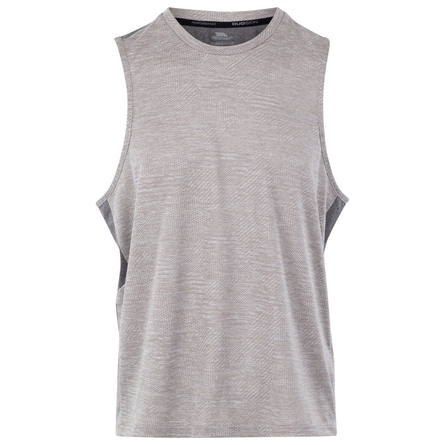 Platinum - Front - Trespass Mens Palat TP75 Active Tank Top