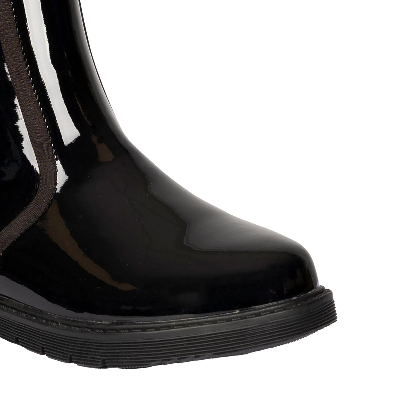 Black - Back - Trespass Childrens-Kids Ziya Chelsea Boots