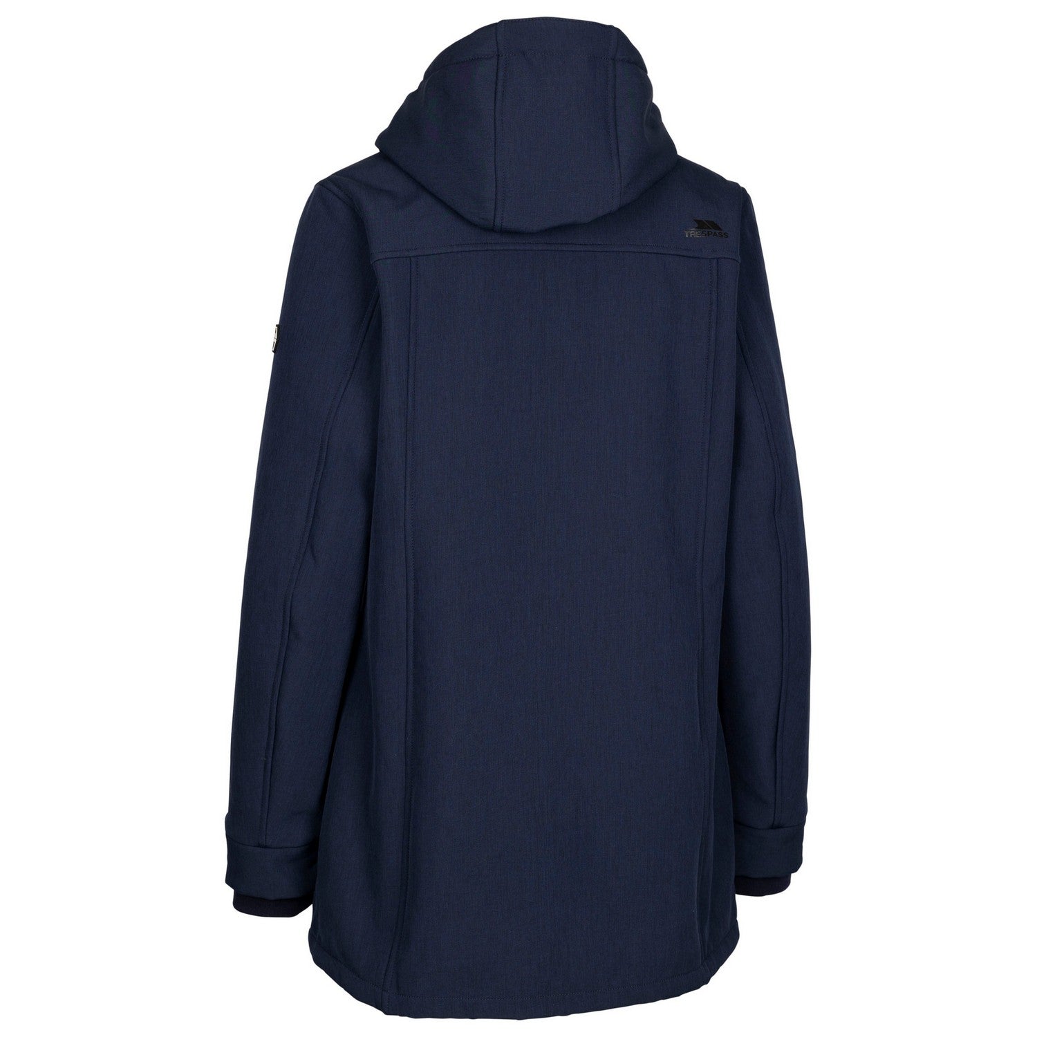 Navy - Back - Trespass Womens-Ladies Anza TP75 Soft Shell Jacket