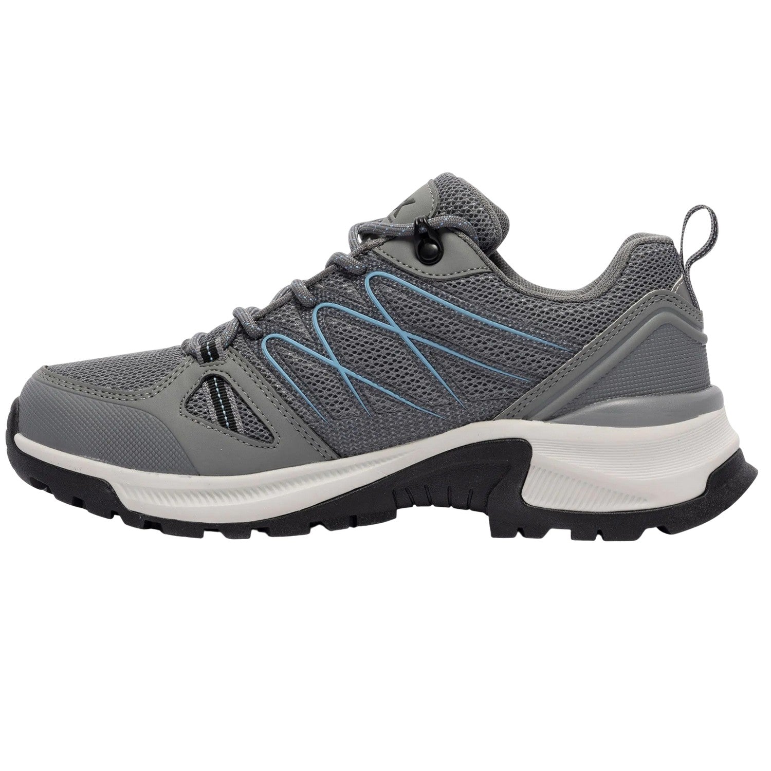 Grey - Pack Shot - Trespass Womens-Ladies Zindzi II DLX Trainers