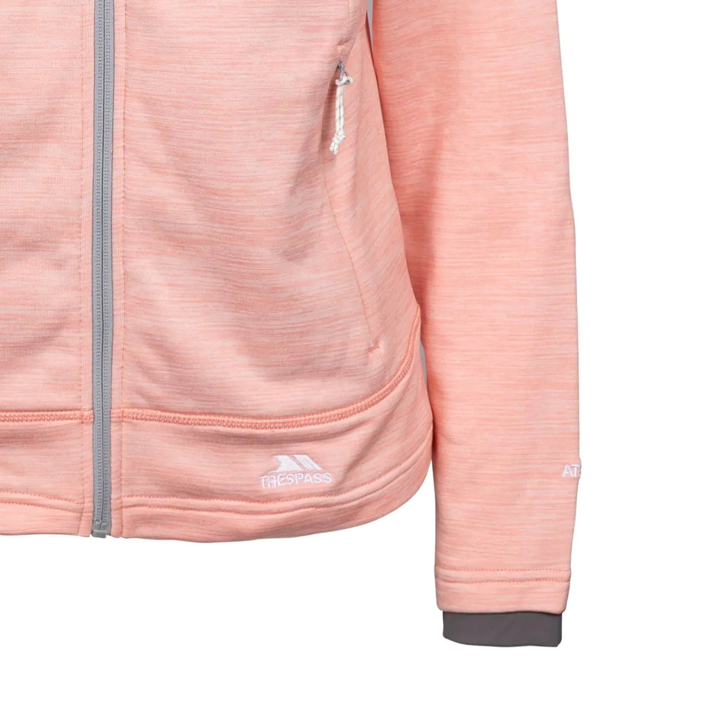 Pink Shell - Pack Shot - Trespass Womens-Ladies AT200 Fleece Jacket