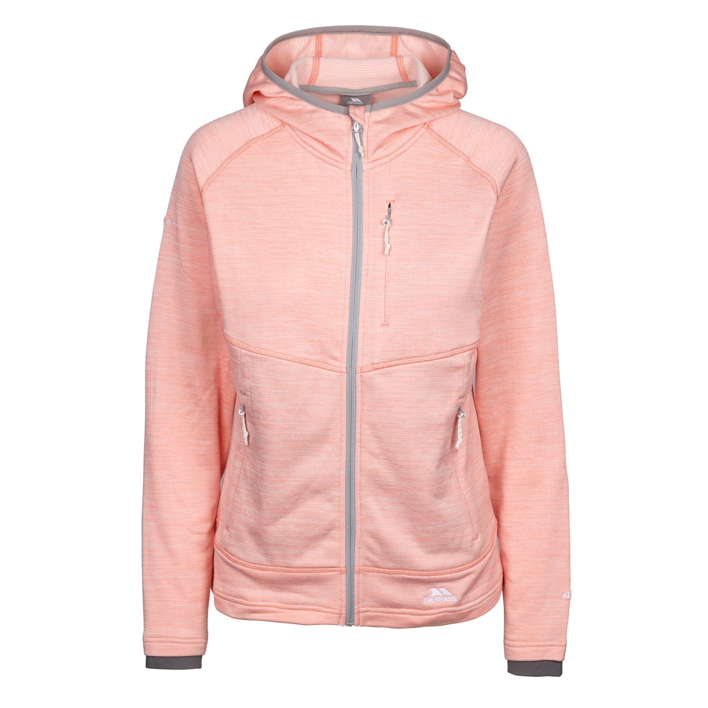 Pink Shell - Front - Trespass Womens-Ladies AT200 Fleece Jacket