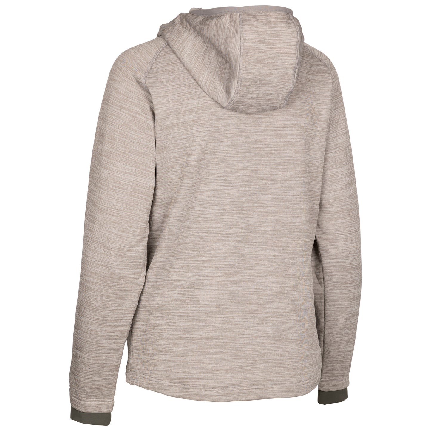 Platinum - Back - Trespass Womens-Ladies AT200 Fleece Jacket