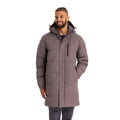 Mid Grey - Side - Trespass Mens Clipster Padded Jacket