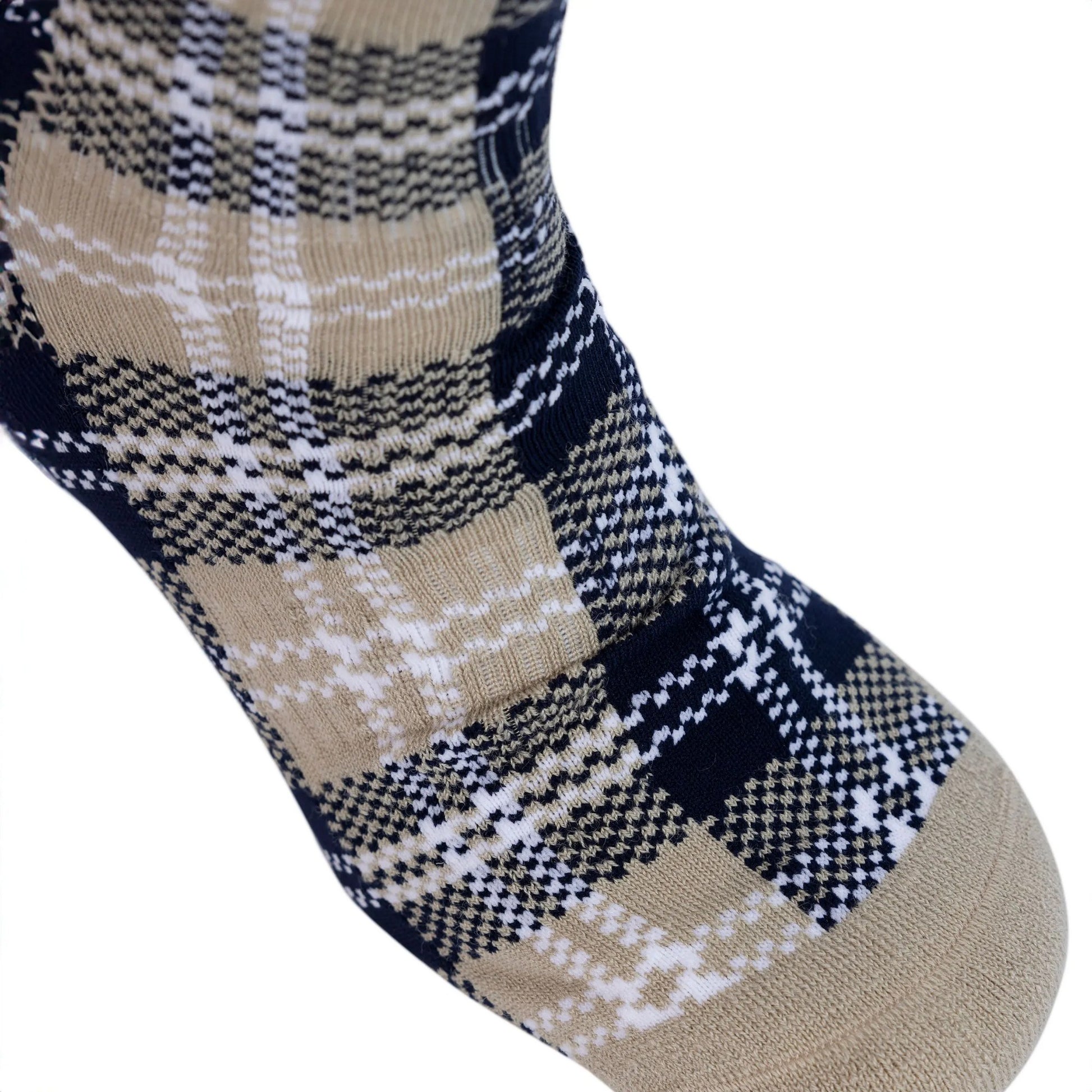 Soft Stone - Lifestyle - Trespass Unisex Adult Fergus Checked Socks