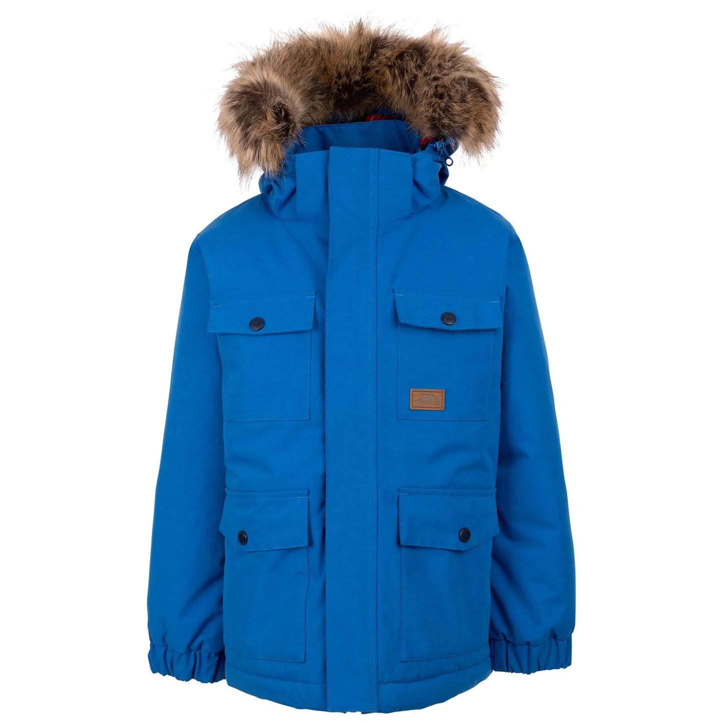 Blue - Front - Trespass Boys Upsider TP50 Jacket
