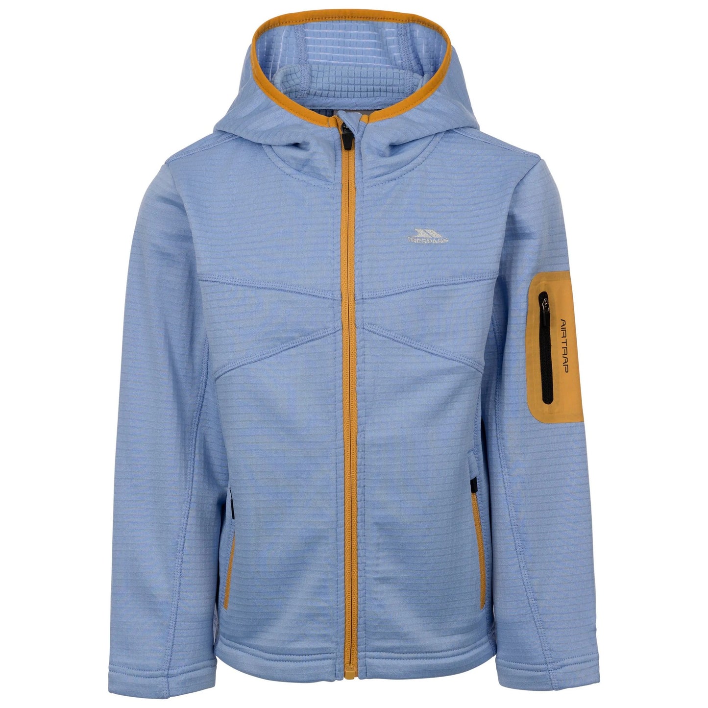 Cornflower - Front - Trespass Childrens-Kids Timorous AT200 Fleece Jacket