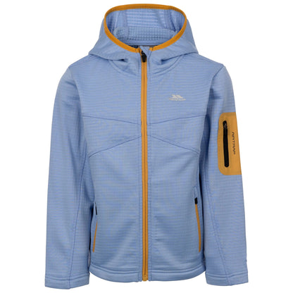 Cornflower - Front - Trespass Childrens-Kids Timorous AT200 Fleece Jacket