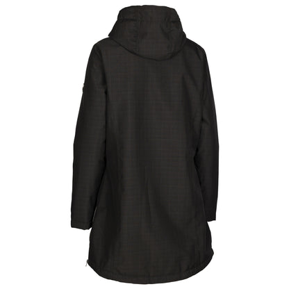 Black - Back - Trespass Womens-Ladies Neeska TP50 Waterproof Jacket