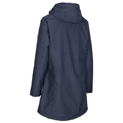 Navy - Back - Trespass Womens-Ladies Neeska TP50 Waterproof Jacket