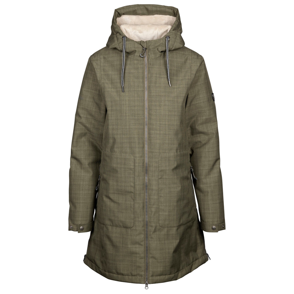 Herb - Front - Trespass Womens-Ladies Neeska TP50 Waterproof Jacket