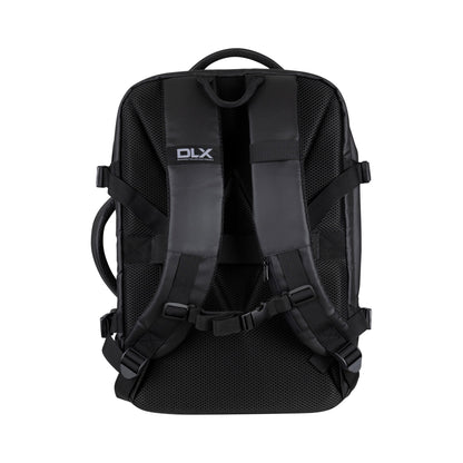 Black - Back - Trespass Rados DLX Travel Rucksack