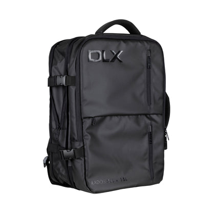 Black - Front - Trespass Rados DLX Travel Rucksack