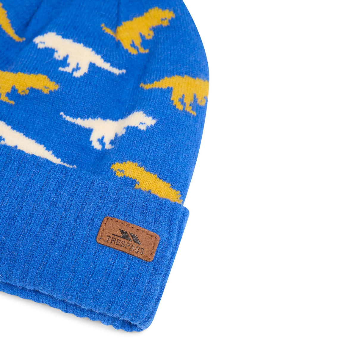 Blue - Lifestyle - Trespass Childrens-Kids Dillan Beanie