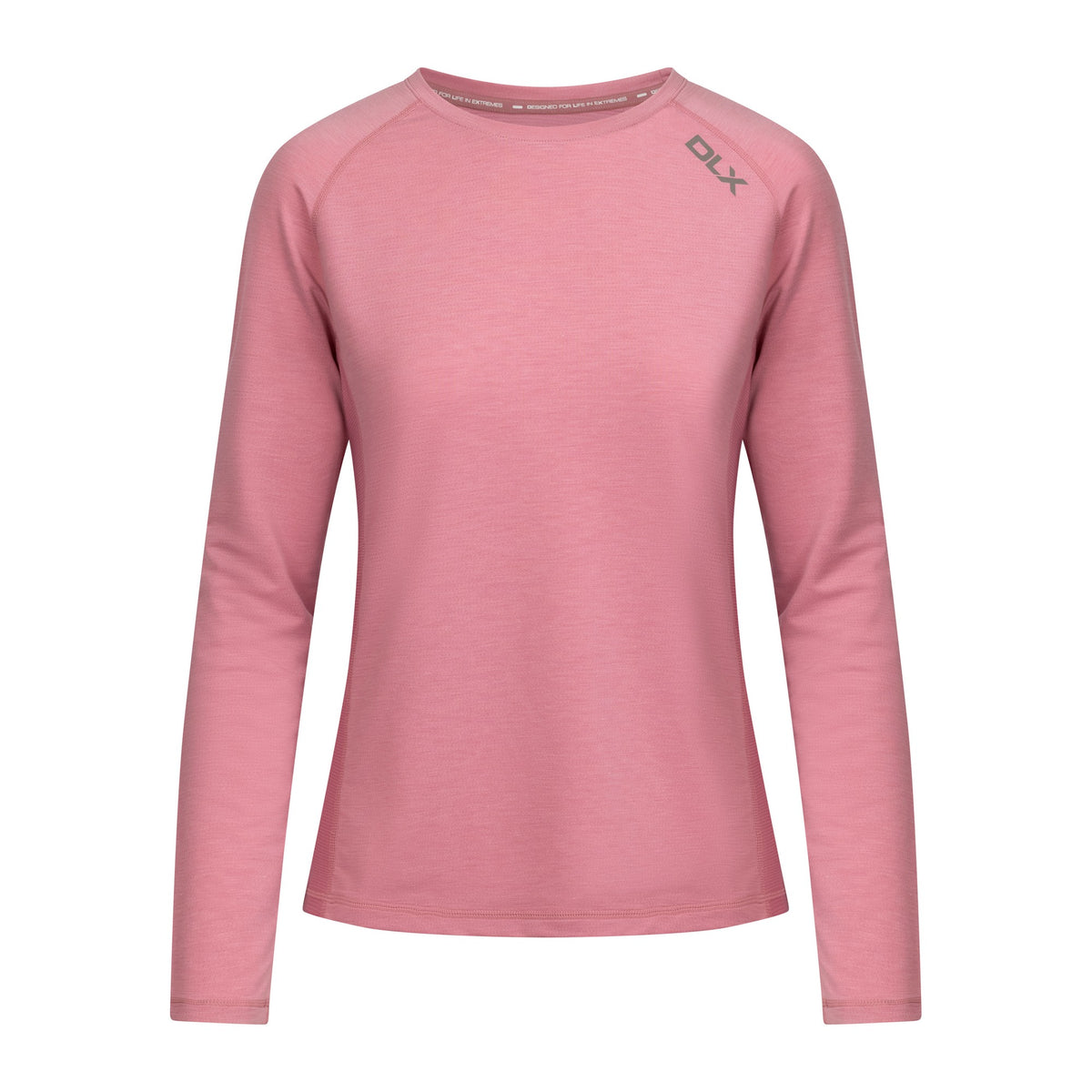 Pink Haze Marl - Front - Trespass Womens-Ladies Katherine DLX Top