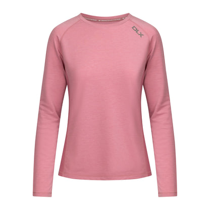Pink Haze Marl - Front - Trespass Womens-Ladies Katherine DLX Top