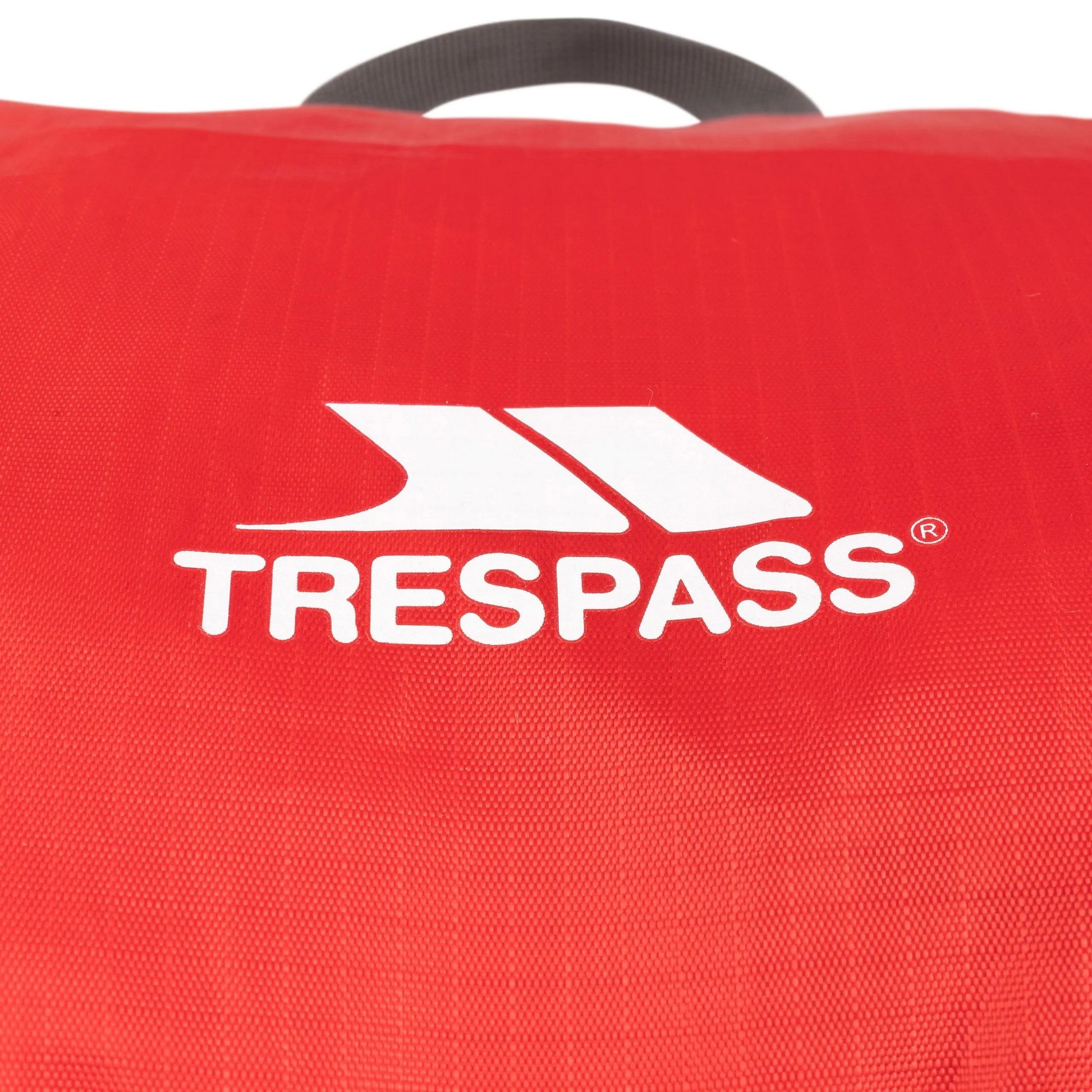 Red - Close up - Trespass Venoy Packaway Rucksack