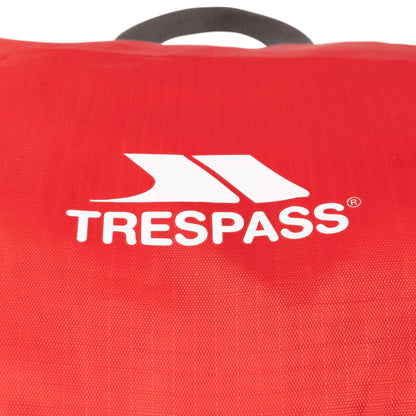 Red - Close up - Trespass Venoy Packaway Rucksack