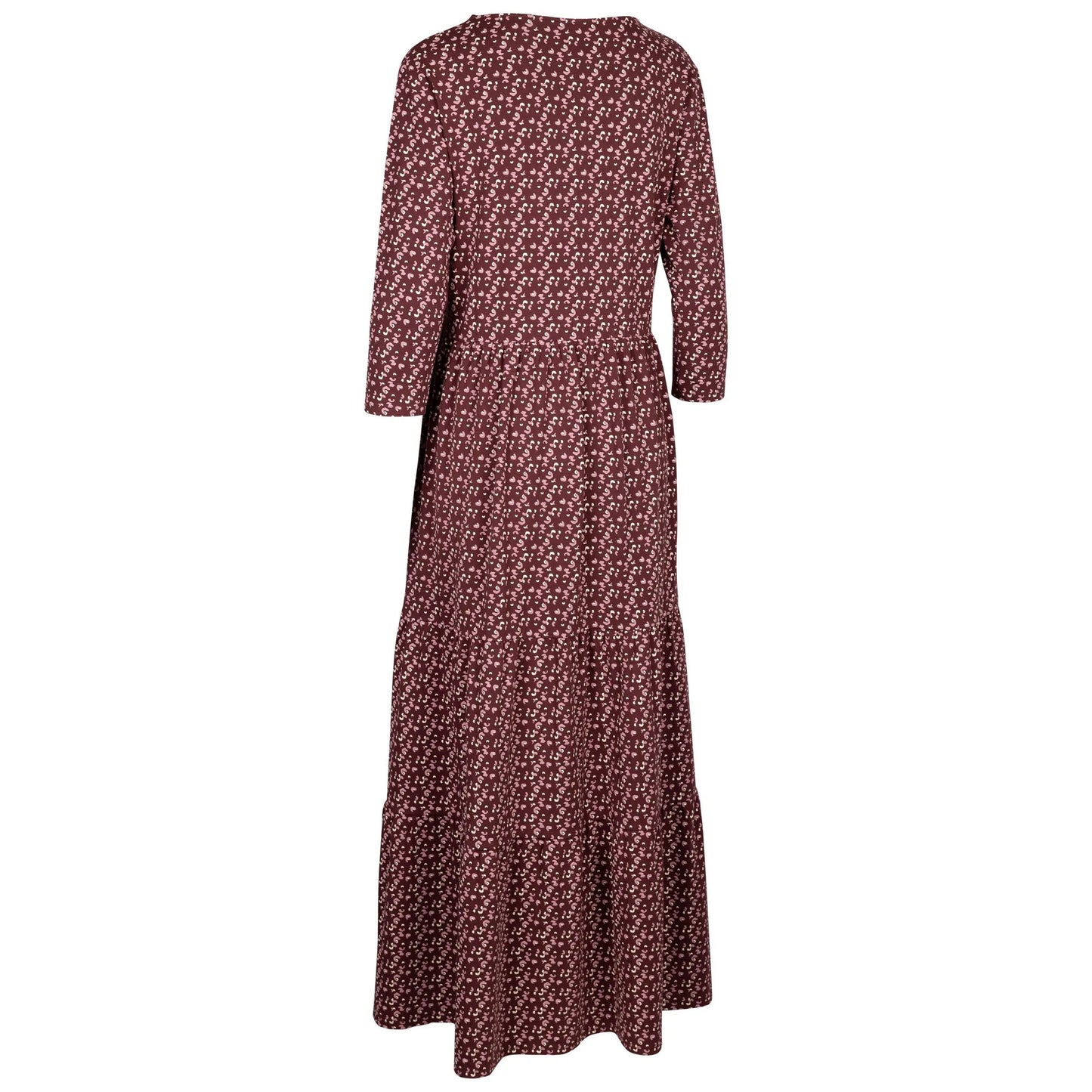 Mulberry - Back - Trespass Womens-Ladies Hague Tiered Casual Dress