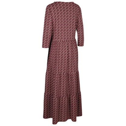Mulberry - Back - Trespass Womens-Ladies Hague Tiered Casual Dress