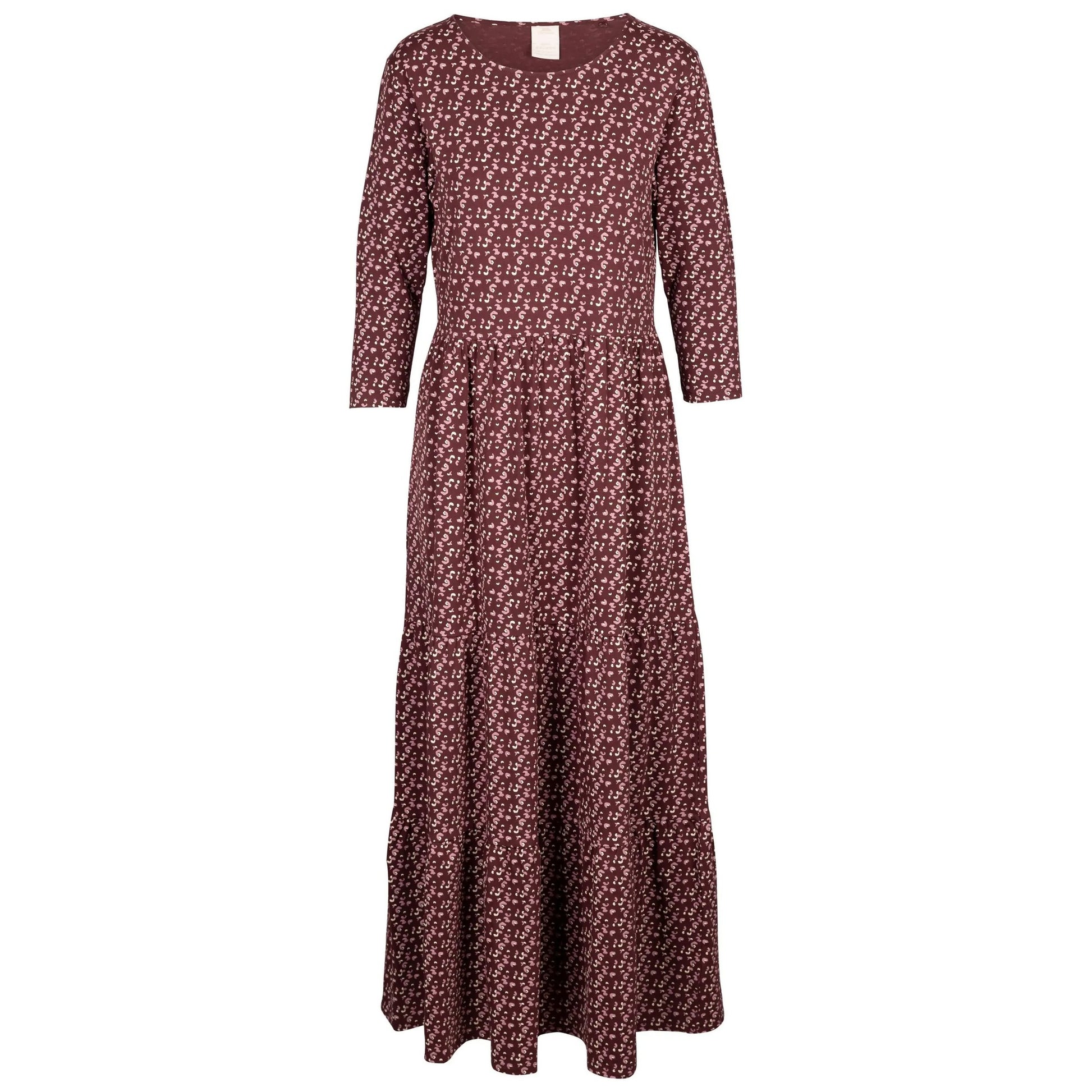 Mulberry - Front - Trespass Womens-Ladies Hague Tiered Casual Dress