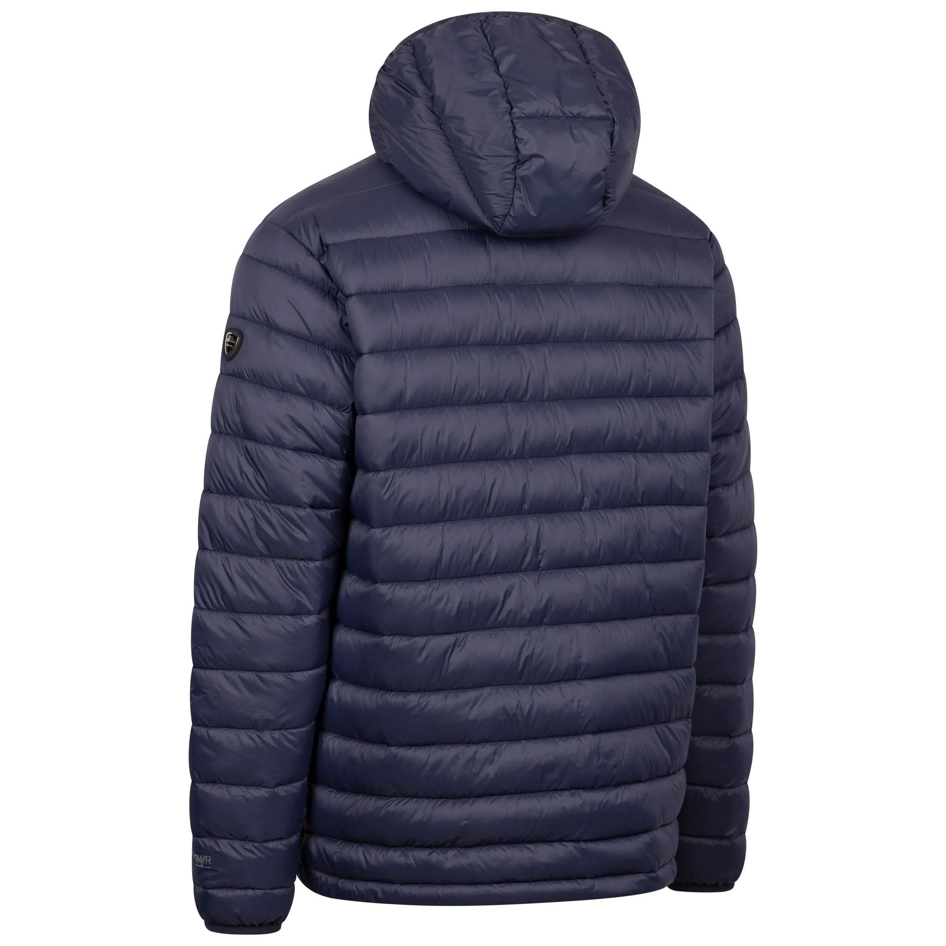 Navy - Back - Trespass Mens Paddley Padded Jacket