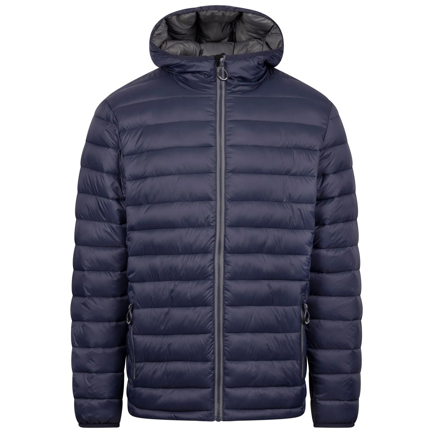 Navy - Front - Trespass Mens Paddley Padded Jacket