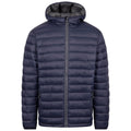 Navy - Front - Trespass Mens Paddley Padded Jacket