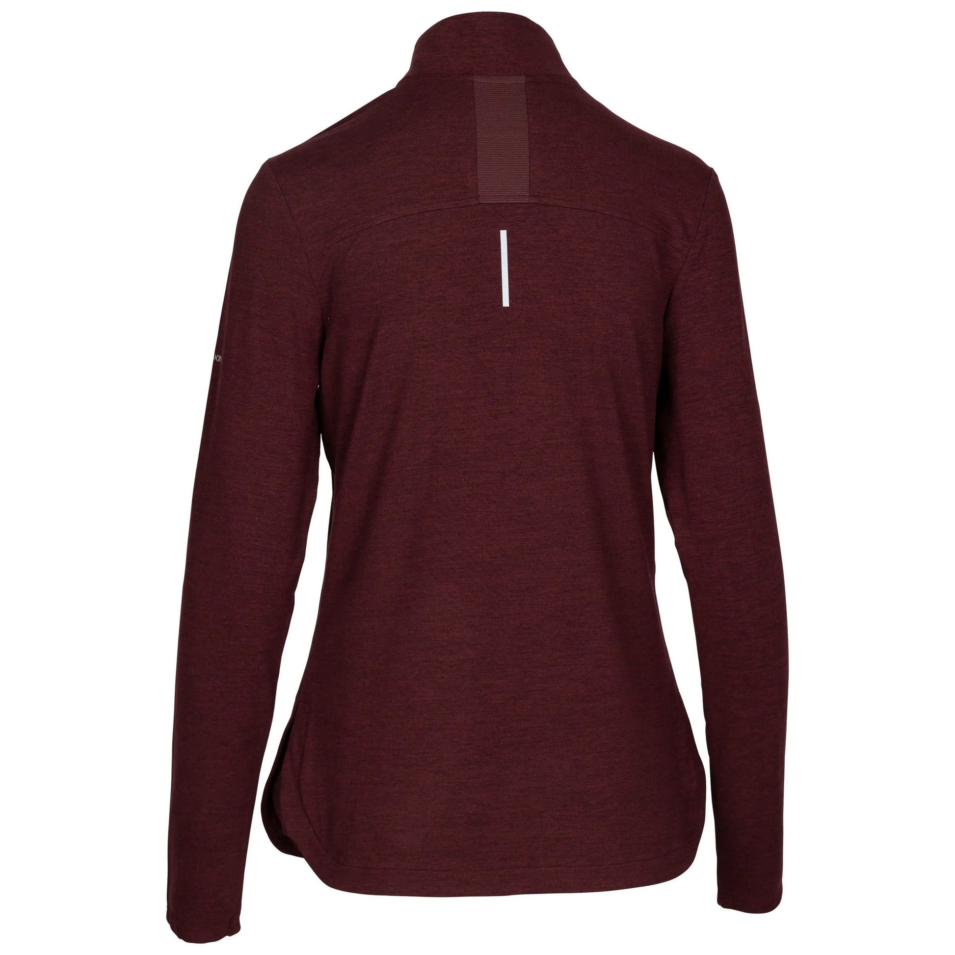 Mulberry Marl - Back - Trespass Womens-Ladies Kansas Active Top